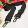 Nylon Black Strap 3.8cm Wide Adjustable Crossbody Bag Shoulder