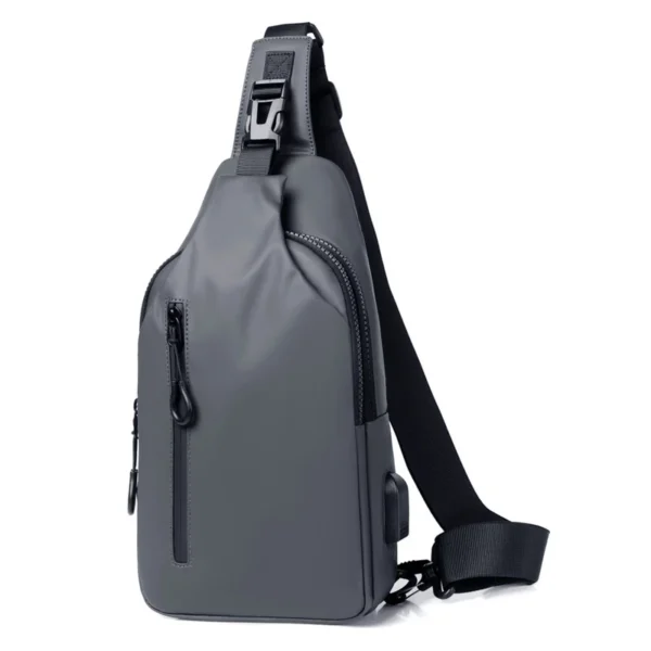 LABER LEE Men Crossbody Pouch Bag Waterproof Nylon Polyester