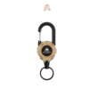 Elastic D-Shape Bag Keychain