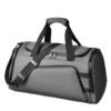 Water Resistant Pu Leather Gym Bag