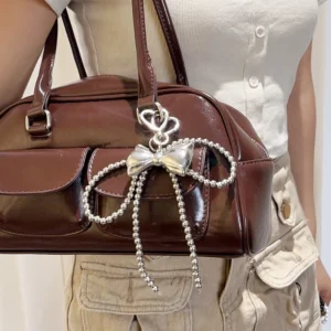 Bow Shaped Keychain